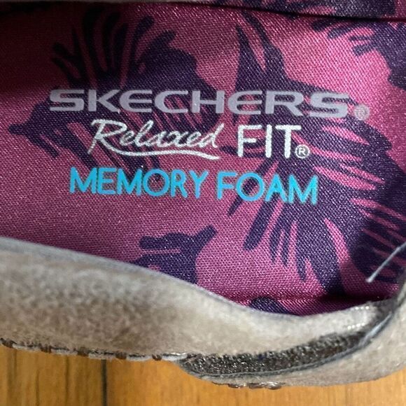 Skechers Relaxed Fit Memory Foam Mary Jane Comfort Shoes Womens 8.5 Air Cooled - Picture 4 of 5